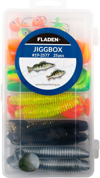 Fladen Shad Jigs Box - Shad jigs (100mm, 25pcs)