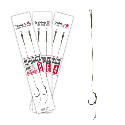 Trakker Blowback Rig Micro Barbed 25lb/11.4kg (2 Stuks)
