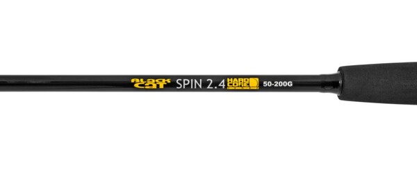 Black Cat Hard Core Combo Spin Catfish Rod Set 2.40m (200g)
