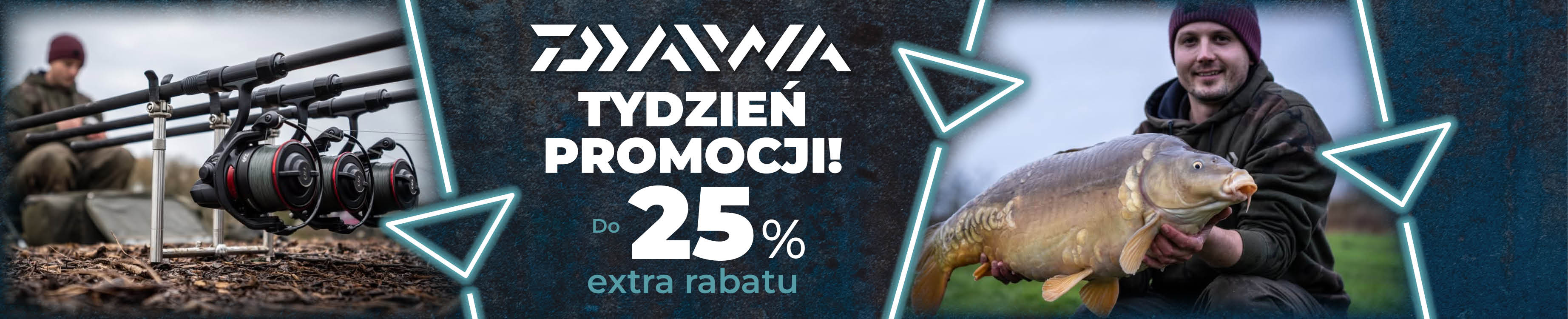 Weekactie: Topbanner: Tot 25% Daiwa