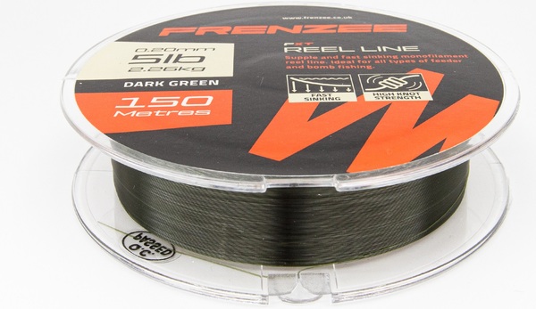 Frenzee FXT Reel Line Nylon Línea para pez Blanco (150m)