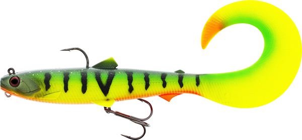 Westin Bullteez Curltail R2F 16cm (35g) - Tiger Perch