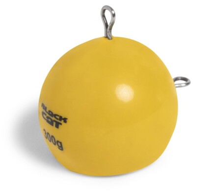 Black Cat Cat Ball Yellow Catfish Jig Head (300g)