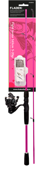 Fladen Fight Junior Spin Combo 1,65m (5-20g) - Roze
