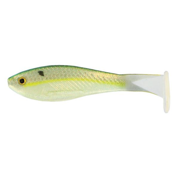 Big Bite Baits BB Kicker 11,2cm | 4,25" (3pcs) - Chartreuse Gizzard