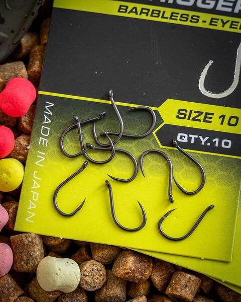 Haczyki Bezzadziorowe Matrix X6 Carp Pellet Rigger (10 Sztuk)
