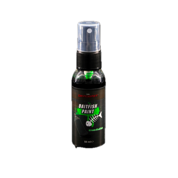 FishEx Deadbait® Baitfish Paint Doodaasspray 50ml - Green-Shellfish
