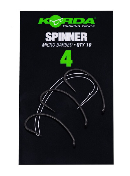 Korda Spinner Barbless Carp Hook (10 pieces)