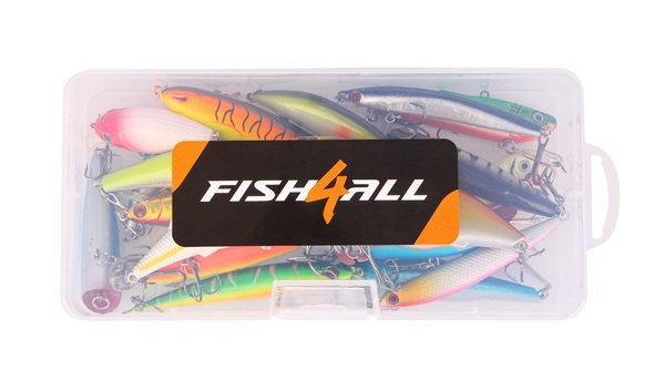 Fish4all Pike Hardlure Box (19pcs)