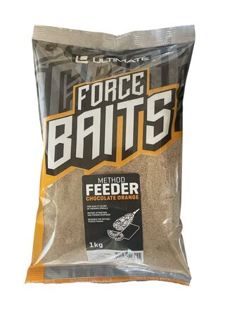 Ultimate Force Baits Method Feeder Lokvoer Chocolate Orange (1kg)