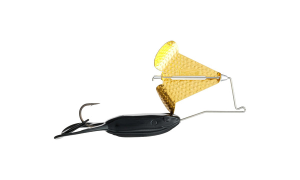 Spro Squealer Toad Buzzbait Oppervlakte Kunstaas (10.5g) - Black/Gold