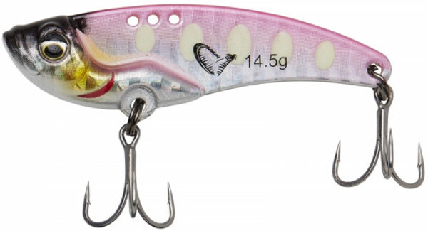 Savage Gear Vib Blade - Pink Glow dot