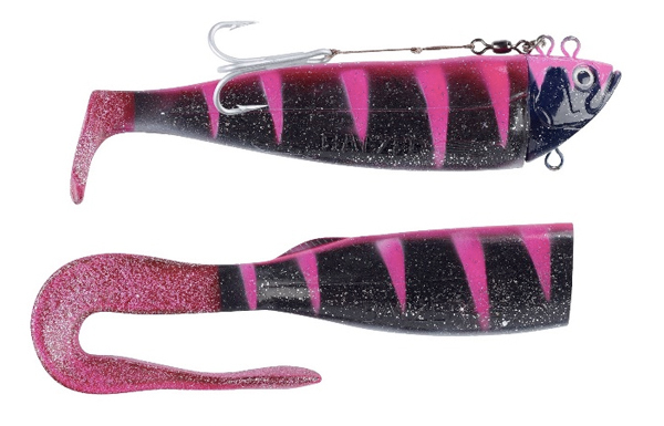Balzer Adrenalin Arctic Shad 150g - BlackPink Fireshark