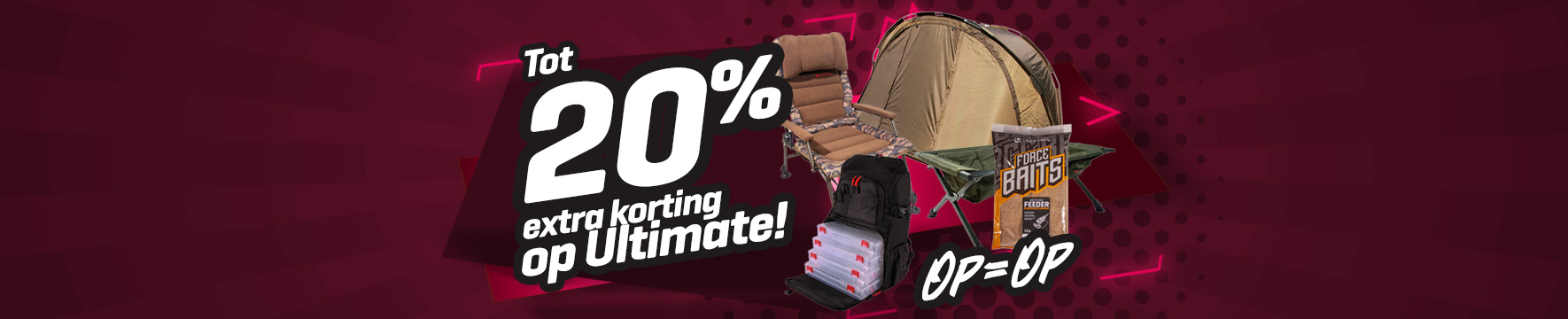 Soldes Topbanner: Tot 20% Ultimate