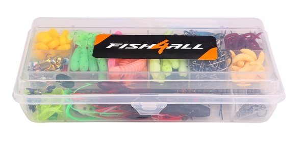 Fish4All Multi Lure Box Hard, Soft & Metal (311pcs)