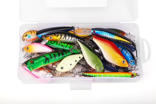 Fish4all Pike Hardlure Box + Leaders & Pliers (23pcs)