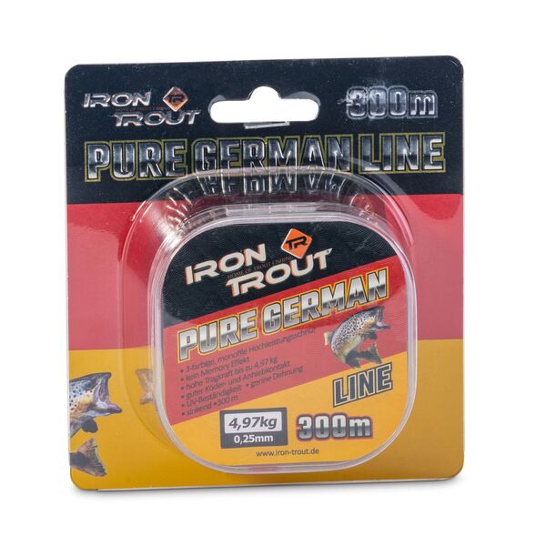 Iron Trout Pure German Line Nylon Lijn (300m)