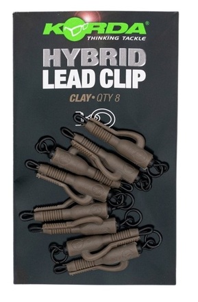 Clip plomb Korda Hybrid (8 pièces)