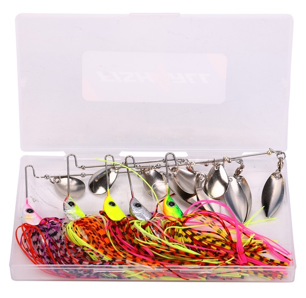 Fish4All Vibra Spinnerbait Box 15g (5 Stuks)