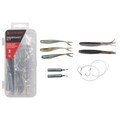 Kit Ultimate Dropshot Senza piombo 150cm 0.30mm 10 + 11.5cm (10g) (9pcs) - Natural