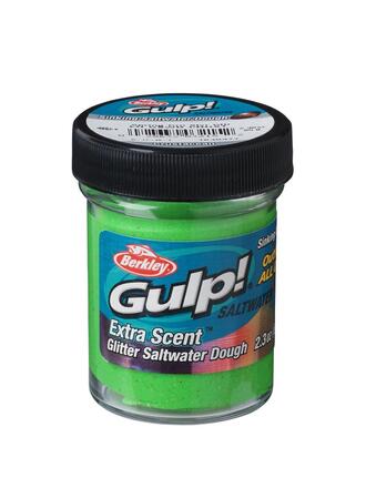 Berkley Gulp!® Dough Crust Spring Green Silver Glitter