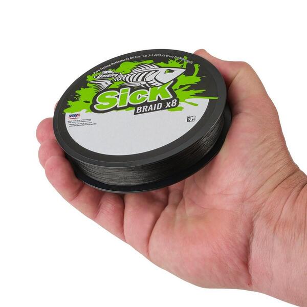 Berkley Sick Braid Black Gevlochten Lijn (270m)