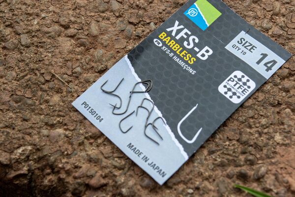 Preston XFS-B Coarse Hooks (Barbless) (10pcs)