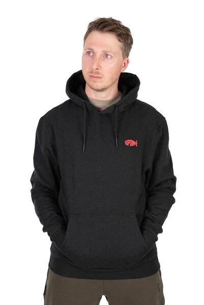 Spomb Black Marl Hoodie Pullover