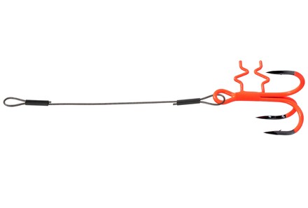 BKK Assist Spear Softbait Stinger 7x7 Wire Zander 5cm 7kg 0.36mm #6 UVO (2 Stuks)