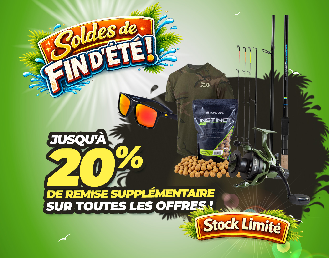 Subbanner: Tot 20% Alle Deals (End of Summer)