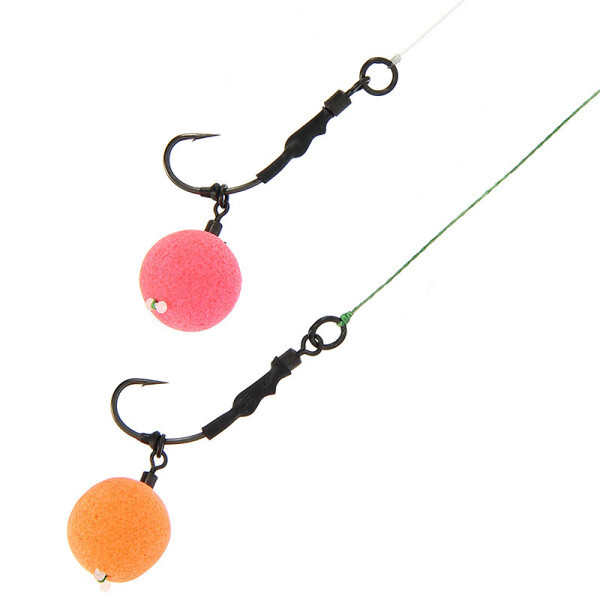 NGT Ronnie Rigs - 3 Pack with Teflon Hooks