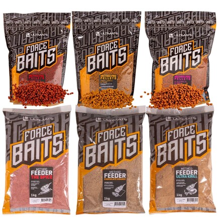 Ultimate Method Feeder Pellet & Groundbait Pack
