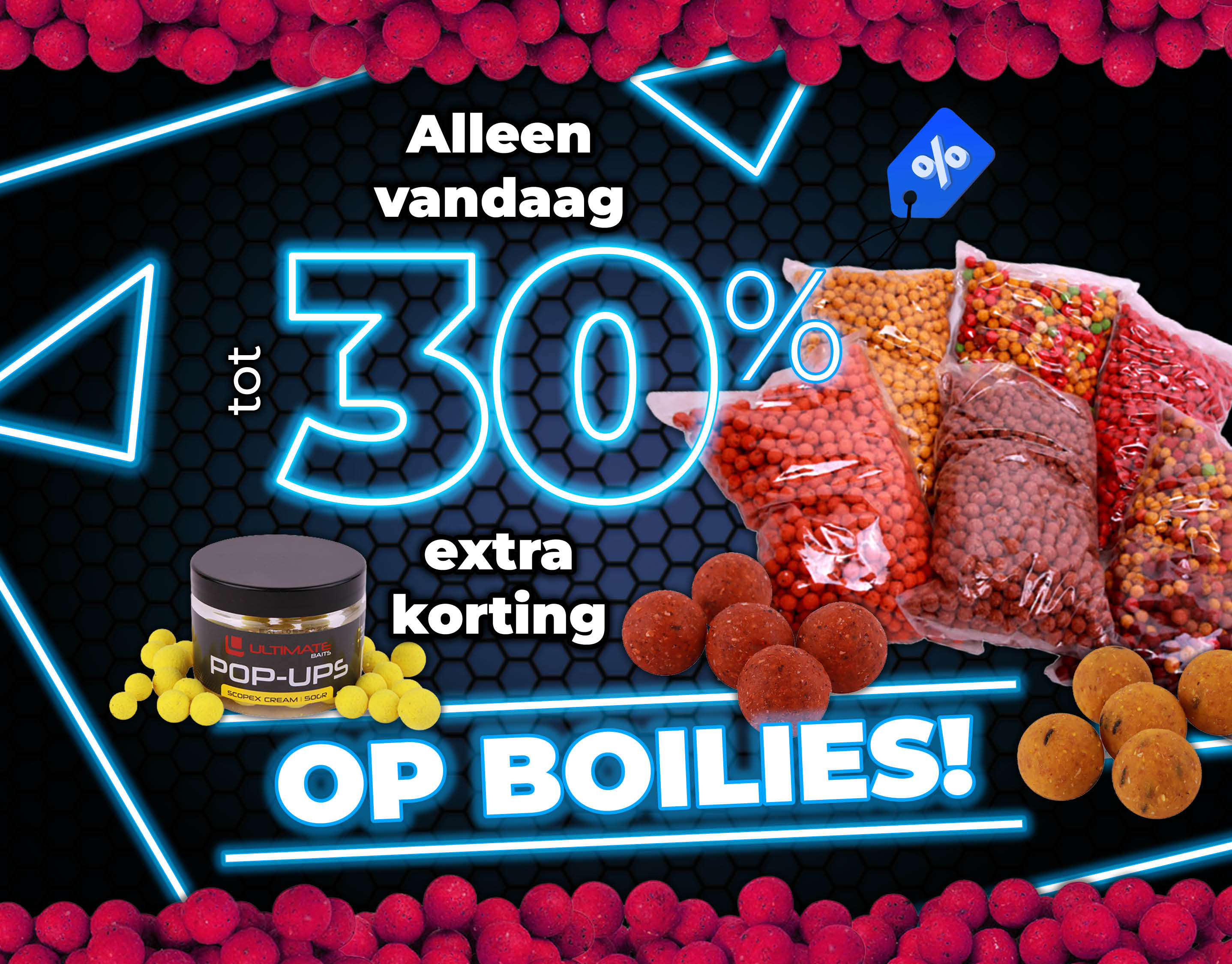 Subbanner: Tot 30% boilies (Blauw)