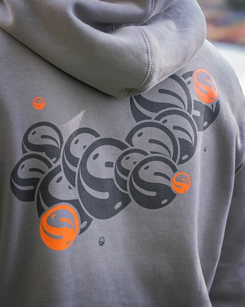 Guru Circles Hoodie Grey