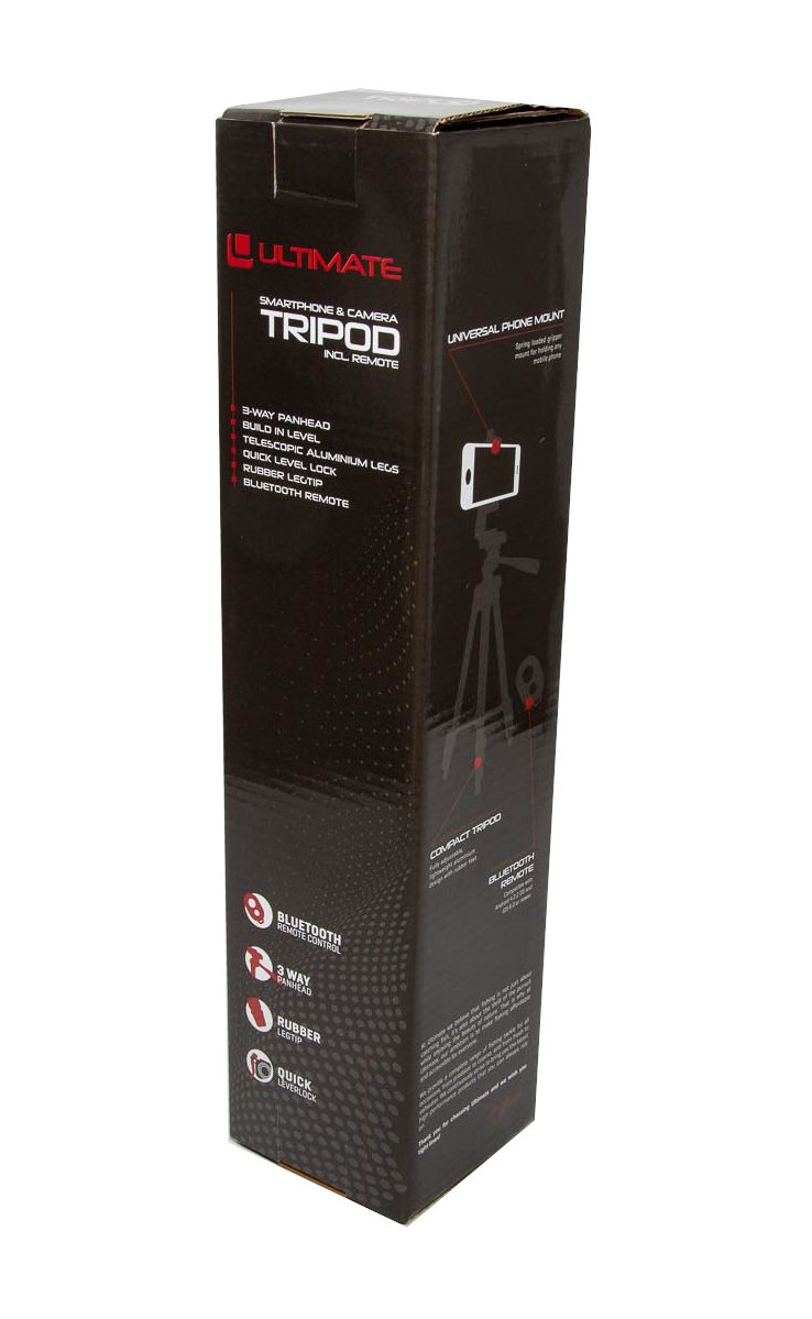 Trépied Smartphone JOILCAN 137 Cm - Aluminium Extensible Avec Télécommande - Tête Panoramique
