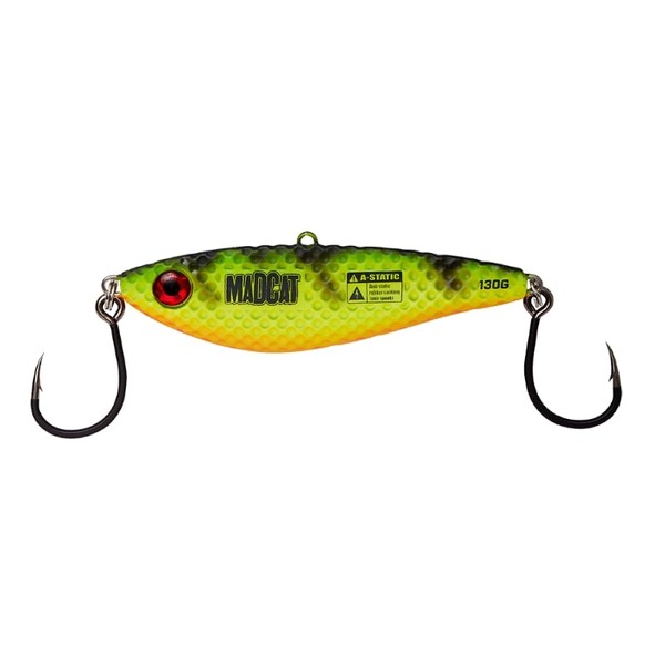 Madcat Vibratix Meervalkunstaas 10cm (90g) - Firetiger UV