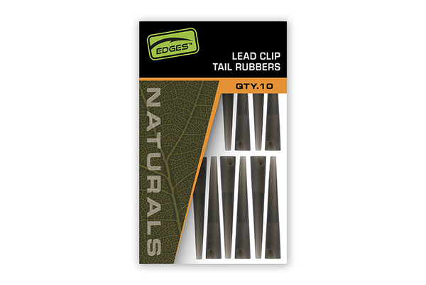 Fox Edges Lead Clip Tail Rubbers (10 Stuks)
