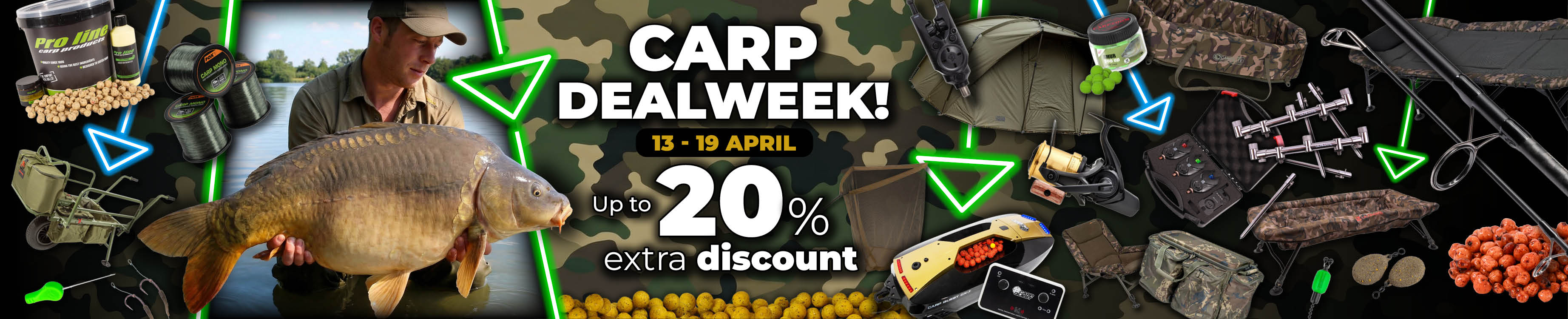 Topbanner: Tot 20% Karper (weekactie)