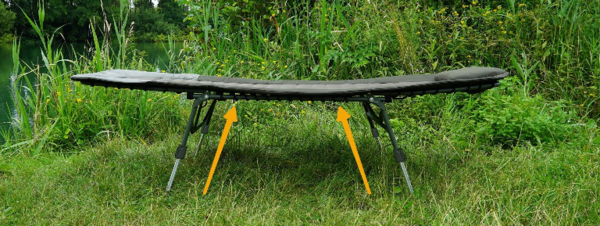 Strategy High Flat Bedchair