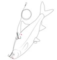 Westin Multi-Purpose Doodaas Rig Semi Barbed (50cm)