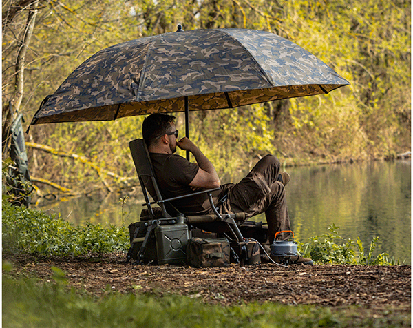 Fox 45" Camo brolly