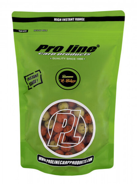 Pro Line Readymades Boilies 20mm (1kg) - Banana 'n Buytric