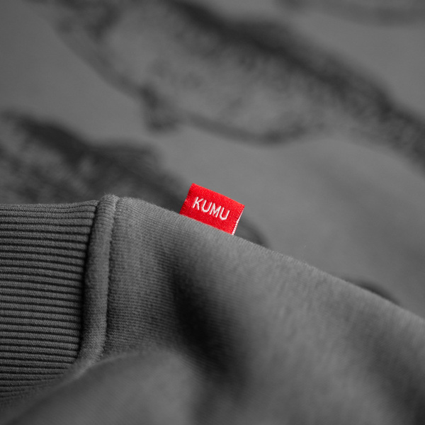 Kumu 3 Kings Hoodie Grey