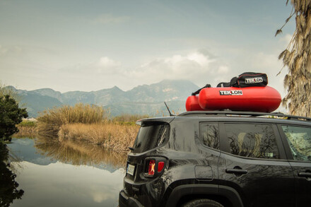 Grauvell Teklon Minimo 115 Float Tube (Fits inflated in car!)