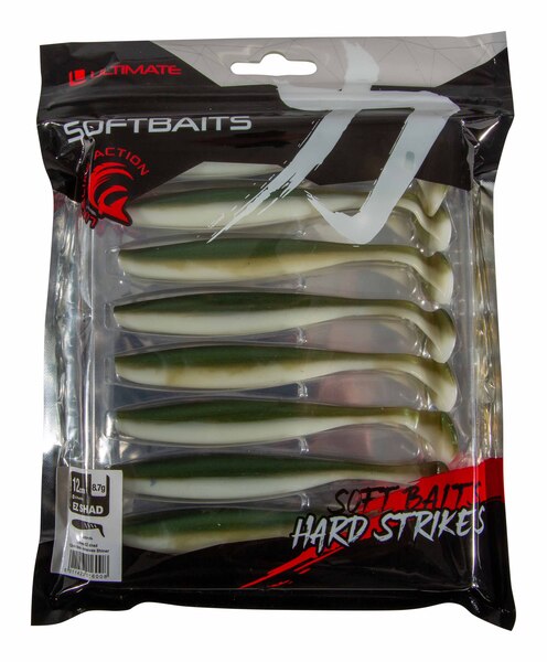Ultimate EZ Shad 12cm (8 pieces) - Arkansas Shiner