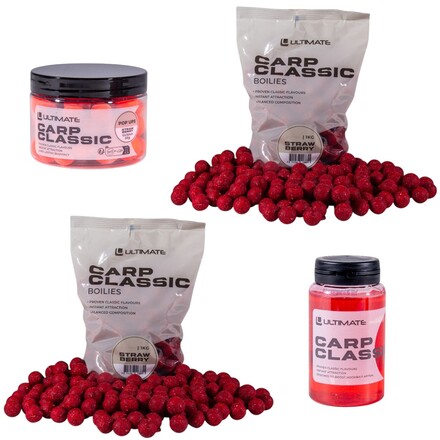 Ultimate Carp Classic Strawberry Baits Pack