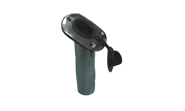 Wpuszczany Uchwyt Na Wędkę Ze Stali Nierdzewnej Allpa W Wodoszczelną Tuleją (24cm)