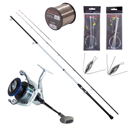 Ultimate Bluecore Quiver Boat Sea Fishing Rod Set 3.00m