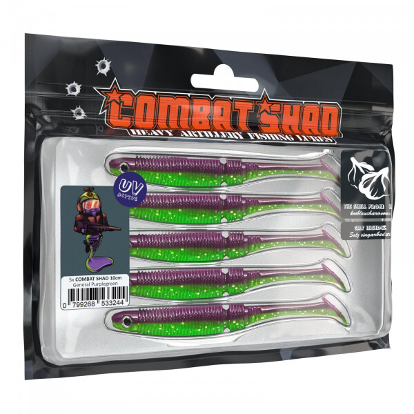 Combat Shad 12,5cm (4stuks)