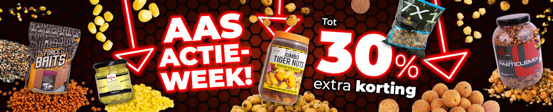 Topbanner: Tot 30% Aas (Weekactie)